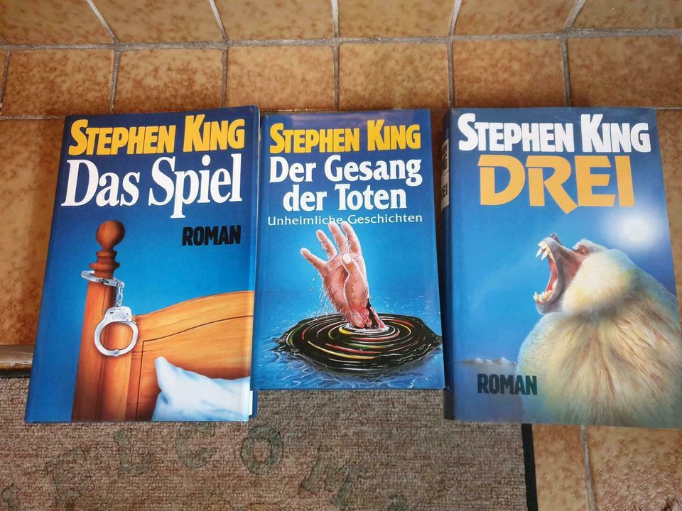 3 Bücher von Stephen King in Hessen - Bad Soden-Salmünster