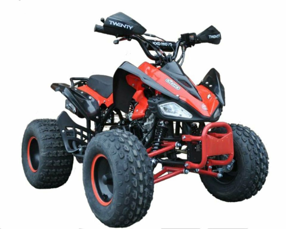 125ccm Quad ATV Kinder Quad Pitbike 4 Takt Quad 7 Zoll KXD ATV 004 PRO Orange 