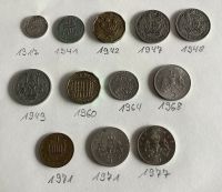 12 Münzen England, Pence, New Pence, Shilling, 1917- 1977 Kiel - Kronshagen Vorschau