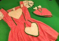 Damen Herz Kostüm Dirndl Herzdame rosa Gr. 36 34NEU Baden-Württemberg - Engen Vorschau