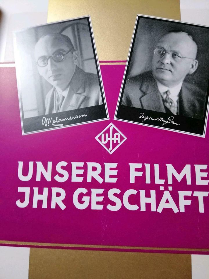 Ufa Filmverleih Buch 1927/28 in Radebeul