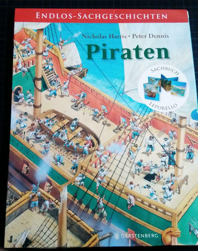 Piraten Sachbuch Kinderbuch Leporello in Niedersachsen - Braunschweig