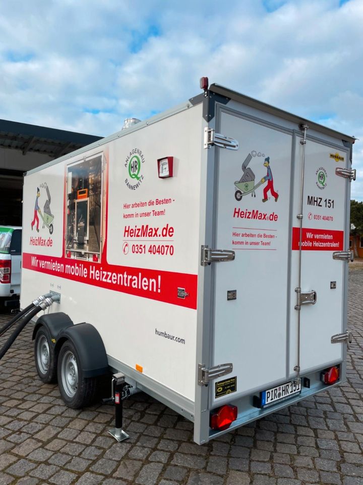  mobile Heizung Heizcontainer Heizmobil Bauheizung Heizzentrale in Chemnitz