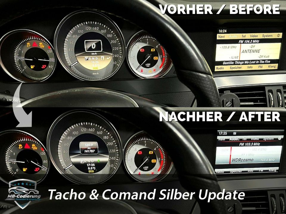 Mercedes Navi Comand Reparatur NTG Update W204 W212 W207 W218 Map in Düsseldorf