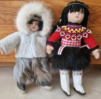 Inuit Mädchen und Junge Grönland Hessen - Großkrotzenburg Vorschau