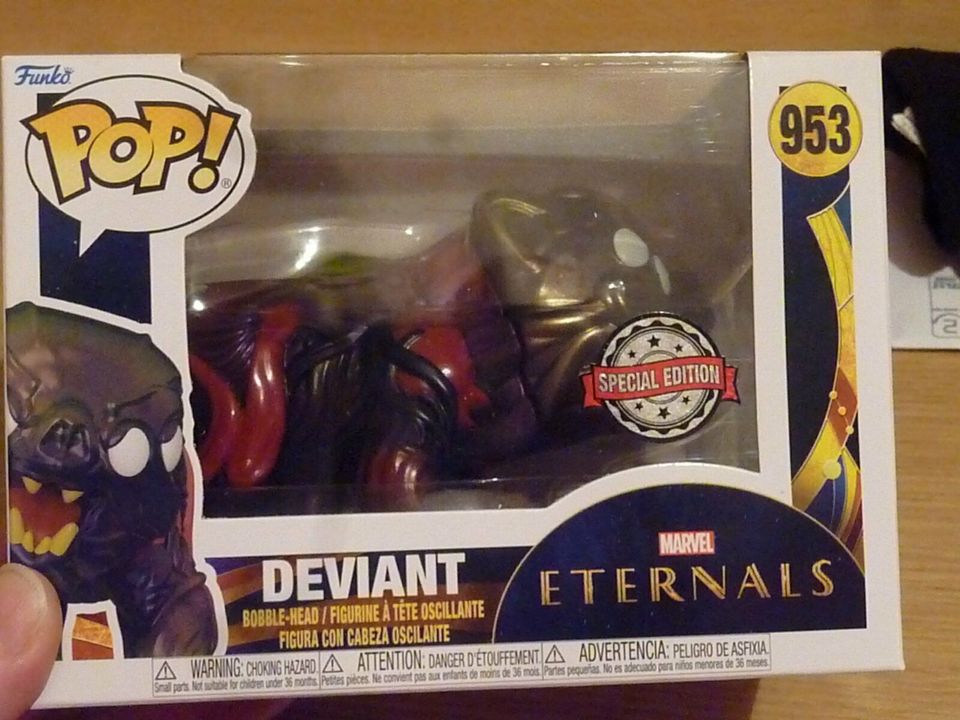 Special Edition Funko POP Marvel Eternals DEVIANT # 953 Neu 