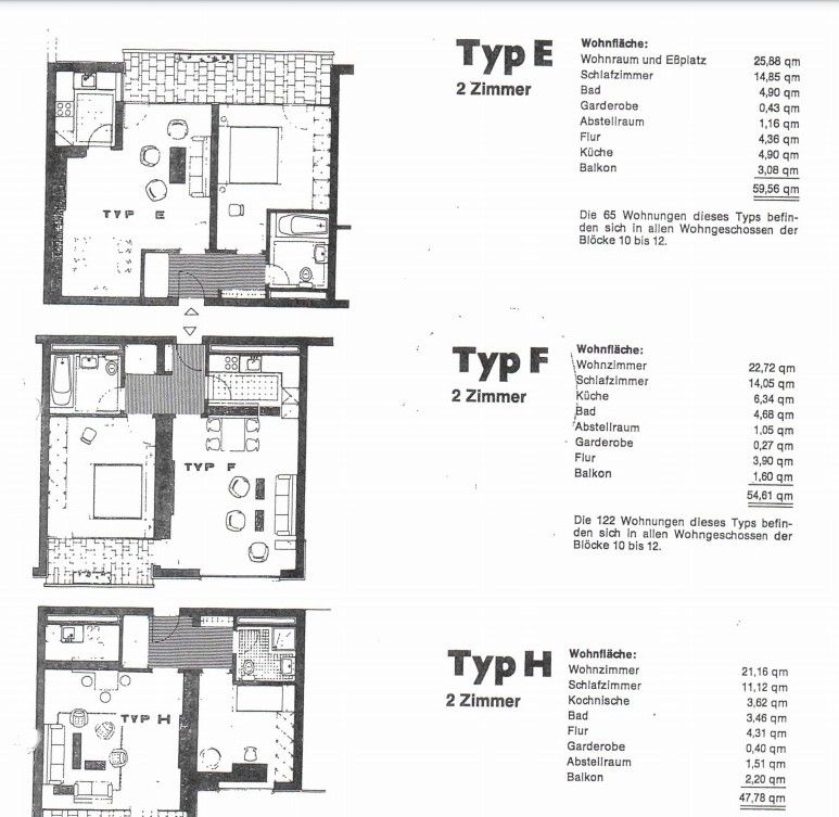 Eigentumgswohnung in Dietzenbach  - Wohnung Nr. 33 - 3. Etage zu verkaufen in Dietzenbach