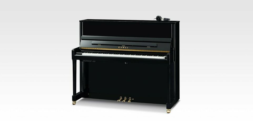 Kawai Klavier K-200 ATX4 Silent + neue Klavierbank in Düsseldorf