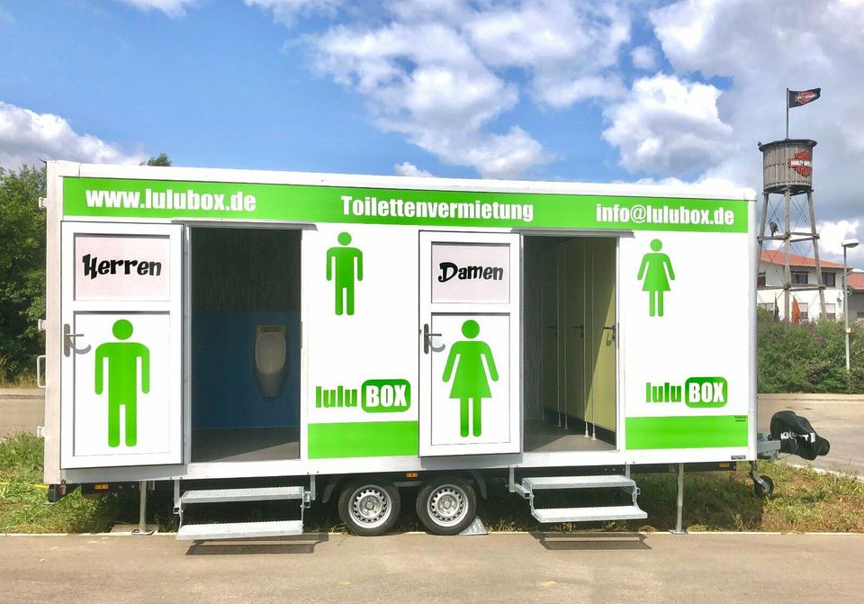 Toilettenwagen, WC-Wagen, Klowagen, Mieten, WC, Anhänger in Baden-Württemberg - Schemmerhofen