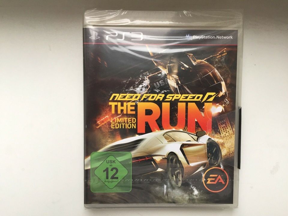 PS3 PlayStation 3 Autorennen Spiel Need For Speed The Run Neu 40€ in Berlin - Schöneberg