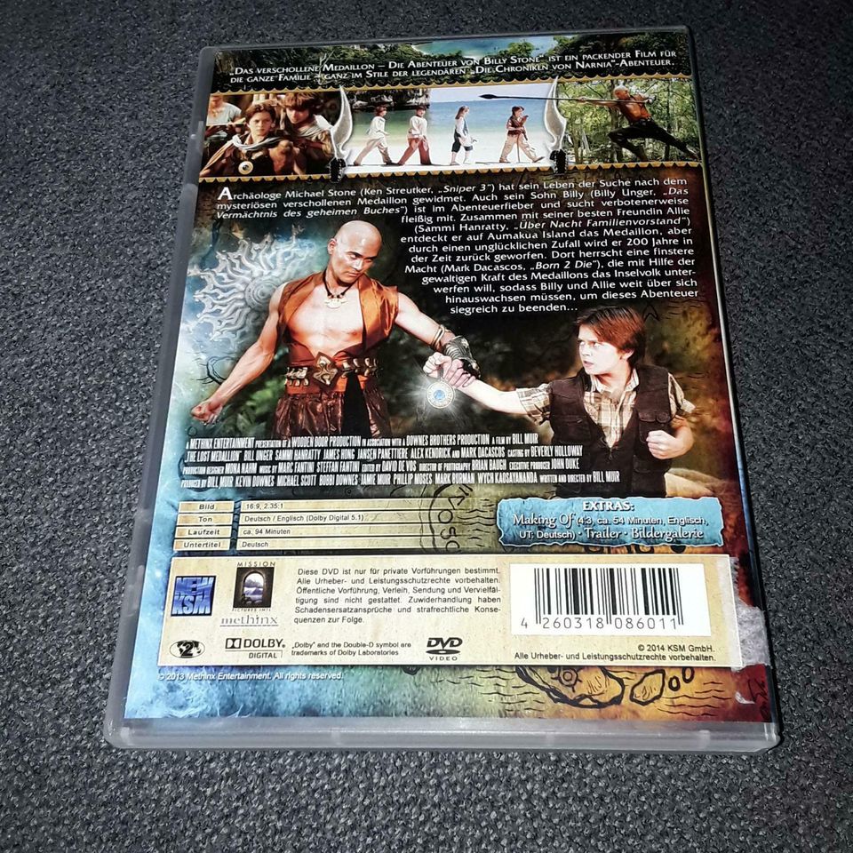 Das verschollene Medaillon  DVD in Nordrhein-Westfalen - Castrop-Rauxel