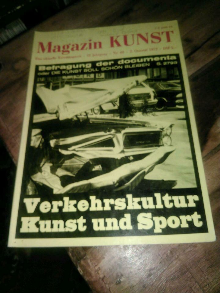 Magazin KUNST - Das aktuelle Kunstmagazin, Nr.46 - 2.Quartal 1972 in Heidelberg