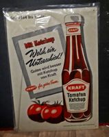 Schönes 54er Werbe-Schild Kraft Ketchup Retrolook 2004 ovp Folie Niedersachsen - Salzgitter Vorschau