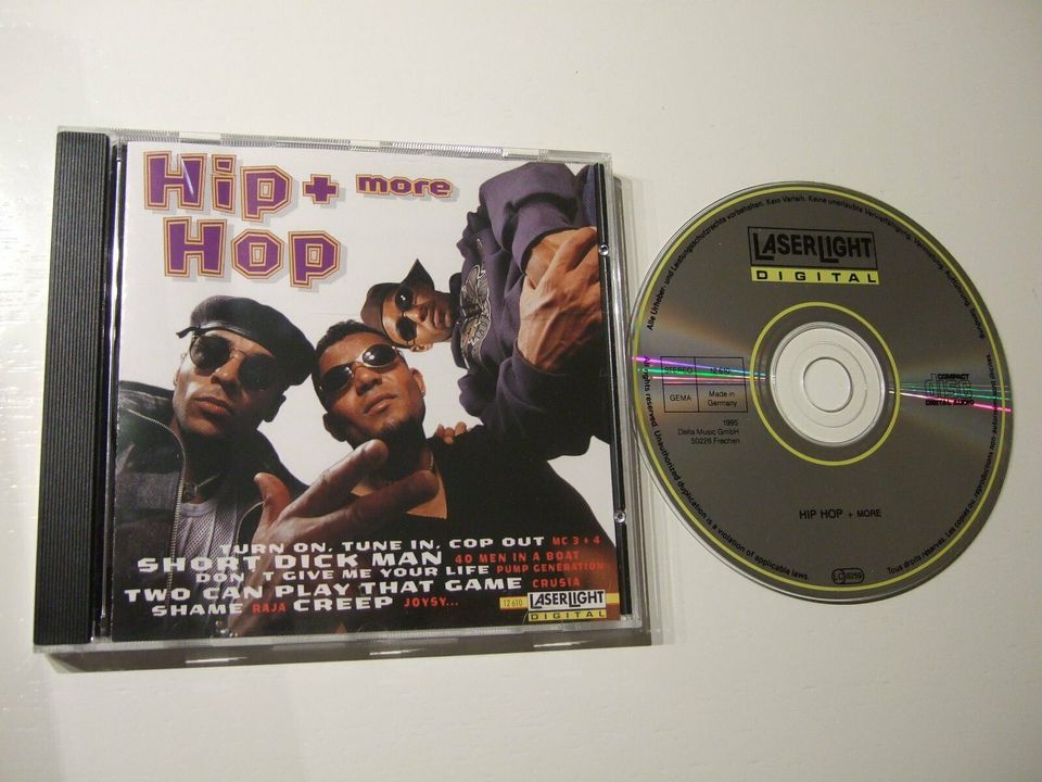 "Hip Hop + more" --- Musik CD mit 16 Songs in Schermbeck