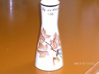 Schöne Verzierte Vase mit Aufschrift  in Gold Tag des Handels Sachsen - Brand-Erbisdorf Vorschau