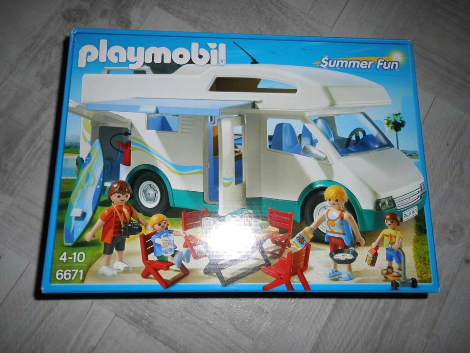Playmobil Summer Fun 6671 Familien-Wohnmobil Neu & OVP 