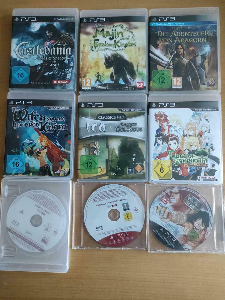 PS3 Spiele Sammlung 9 Titel in Nordrhein-Westfalen - Haltern am See
