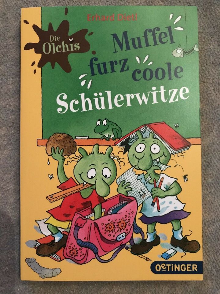 Buch mit Schülerwitzen von den Olchis in Thüringen - Ilmenau