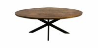 Esstisch Tisch Oval Industrial Massiv 220 cm / 180 cm Niedersachsen - Twist Vorschau