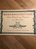 Notenheft „Biedermeiertänze, leichte Stücke für 2 Gitarren“ Stuttgart - Degerloch Vorschau