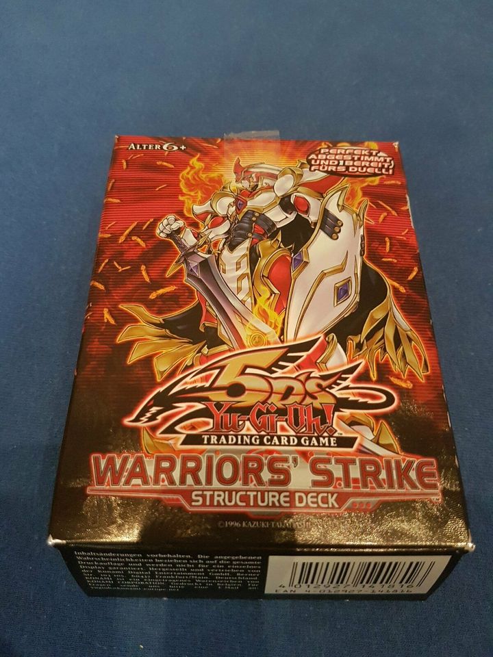 Yugioh Warriors Strike Structure Thema Deck Für Kartenspiel Ccg TCG 1st Edition 