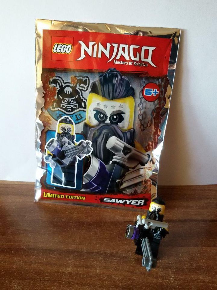 Lego Ninjago Figur Sawyer 5+ limited Edition Set Nr 891835 ... ov in Leipzig - Südost