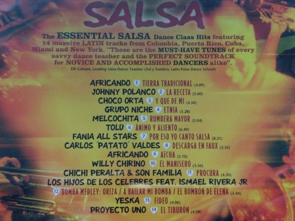 CD ⭐ I Love Salsa Essential Dance Class Hits Africando Niche Star in Berlin - Schöneberg