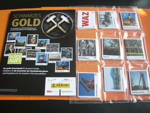 Panini Schwarzes Gold 2018 50 Sticker aussuchen 