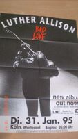 LUTHER ALLISON - Live 1995  Konzertplakat Tourplakat Poster Promo Nordrhein-Westfalen - Hemer Vorschau