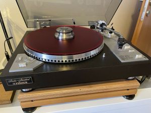 Technics Slipmats Plattentellerauflage aus Filz für LP Vinyl Schallplatten Grau twist4® 