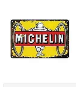 Michelin Reifen Metall Schild Michelin Reifen,Garage,Werkstatt,Mancave Retro 