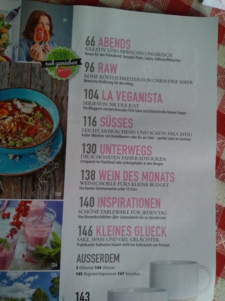 Zeitschrift Veggie - Sommer Edition in Berlin