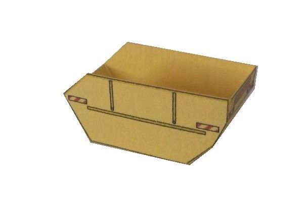 Farbe wählbar Kartonmodellbausatz Absetzcontainer 10m³ Bausatz TT 3 Stück 