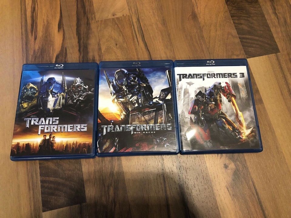 Transformers Teil 1,2,3 Blu-ray neuwertig in Hesel
