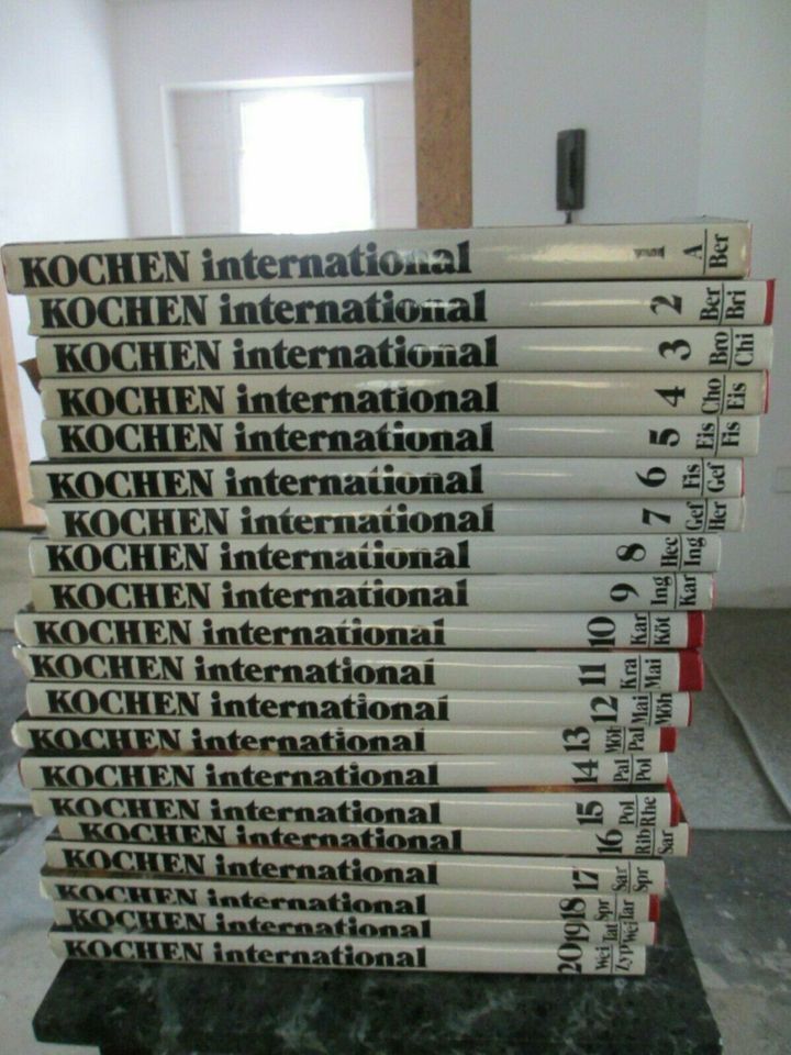 20 Kochbücher Kochen International Verlag Lingen in Hessen - Heuchelheim