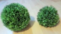 2 x Stück Plant Ball,künstliche Mooskugeln,13cm/19cm Durchmesser Niedersachsen - Verden Vorschau