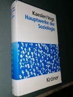 Kaesler Vogt Hauptwerke der Soziologie Kröner Verlag 396 Berlin - Pankow Vorschau