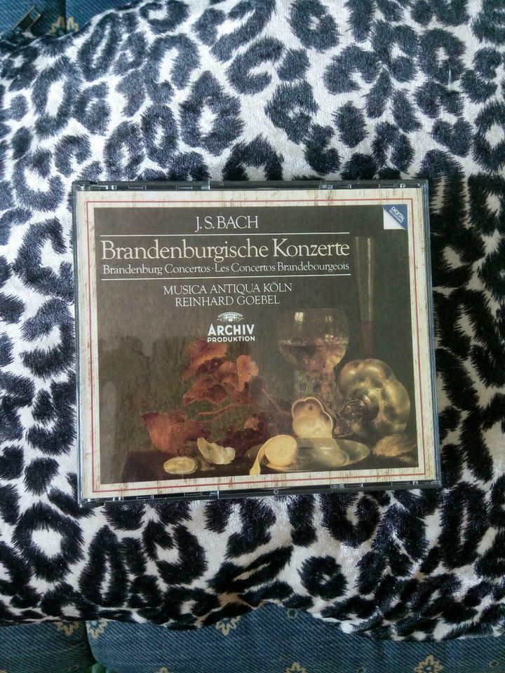 (46) J.S. Bach Brandenburgische Konzerte No. 1 - 6 CDs in Lüneburg