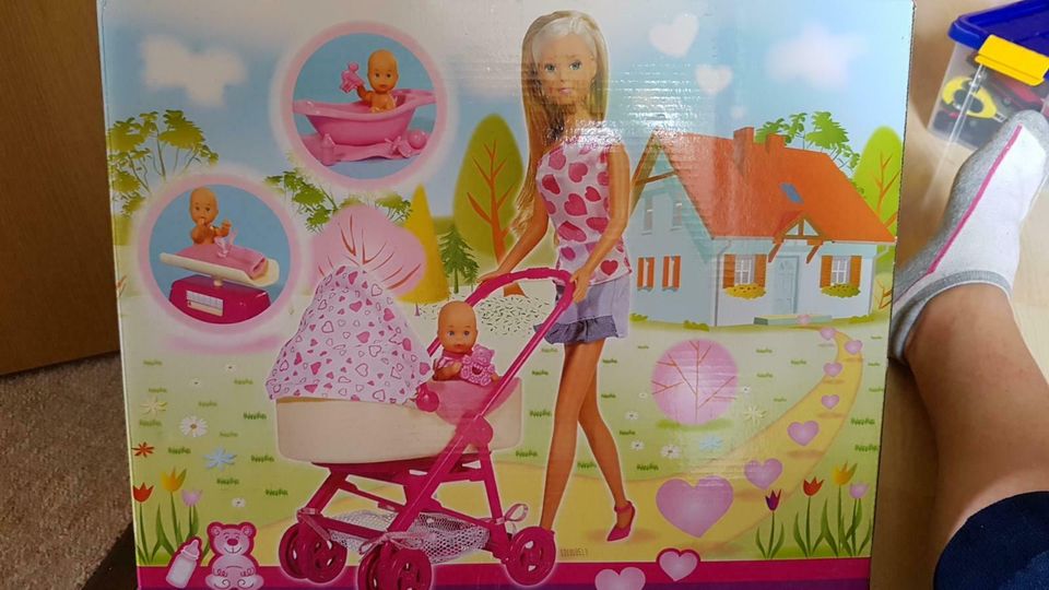 Steffi Love Barbie neu, New Born Baby in Seulingen