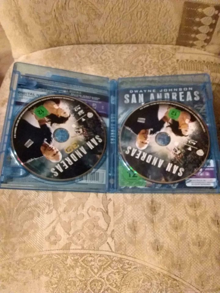 San Andreas 3D blu-ray + blu-ray in Castrop-Rauxel