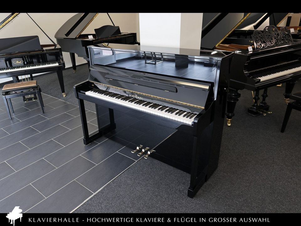 Schimmel Klavier, Modell 116, schwarz poliert ★ made in Germany in Altenberge