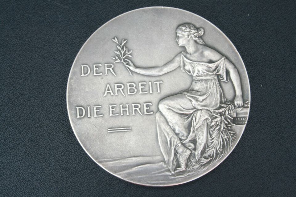 Medaille 2.Preis Industrieausstellung Schwerin anno 1911 in Niedersachsen - Cloppenburg