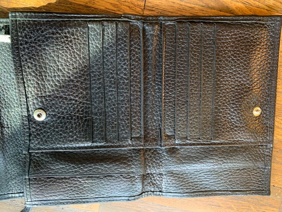 Toller Rucksack von BREE + passende Geldbörse - Leder schwarz in Wilhermsdorf