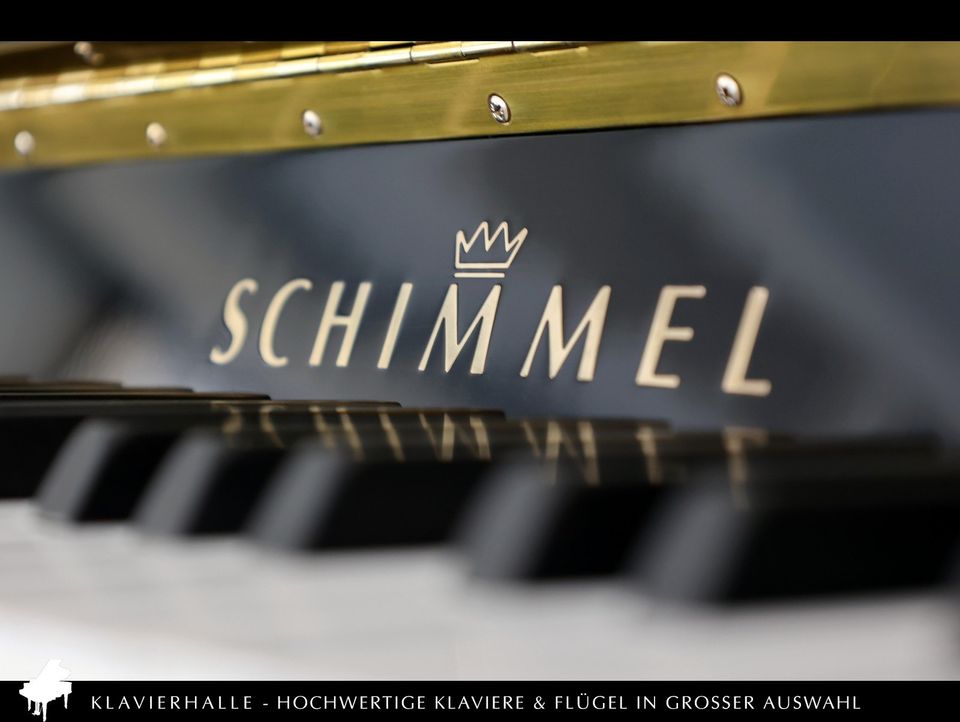 Schimmel Klavier, Modell 116, schwarz poliert ★ made in Germany in Altenberge