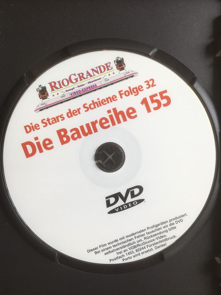 DVD Stars der Schiene Die Baureihe 155 250 Hochleistungscontainer in Erfurt