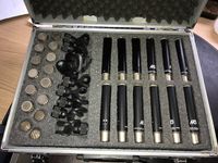 Neumann Producer Case 12 x Kondensator M692 mit Caps - komplett Niedersachsen - Stadthagen Vorschau