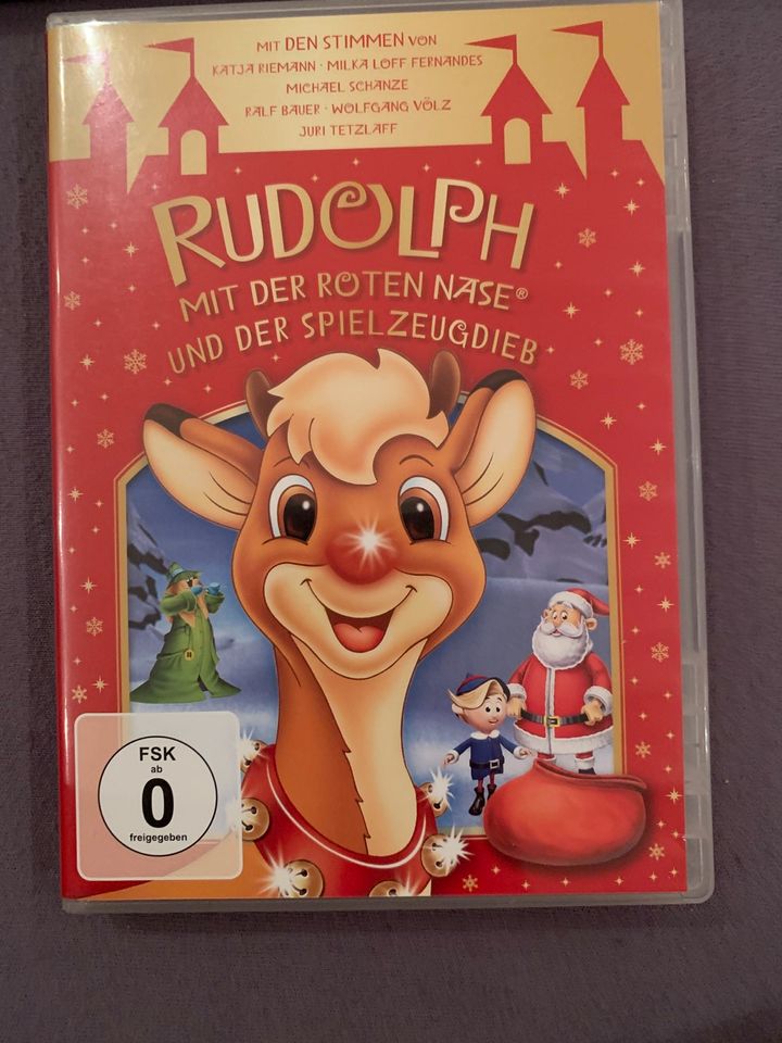 3 dvds Rudolph+the Little Cars+hui Buh in Gifhorn