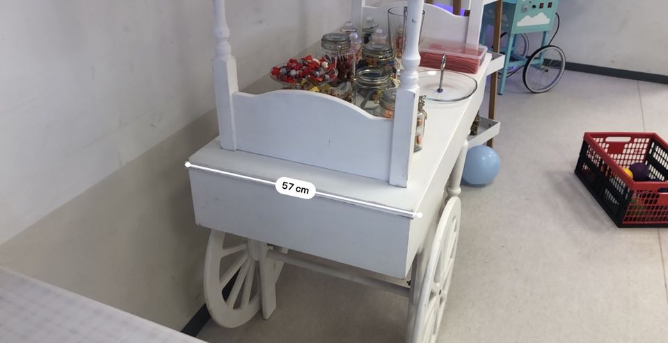 CandyBar Wagen, Wagen Deko Hochzeit vermietung Verleih in Porta Westfalica