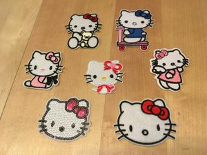 Sanrio Hello Kitty Bügelbild Aufnäher Flicken 2 