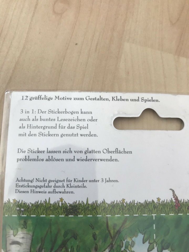 Grüffelo  Softsticker und 2 Lesezeichen in Seligenstadt